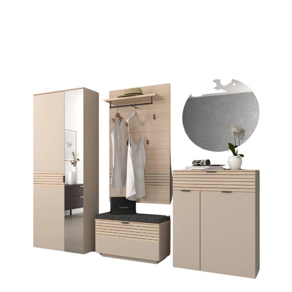 Flureinrichtung Möbelset modern - Rovigo (fünfteilig)