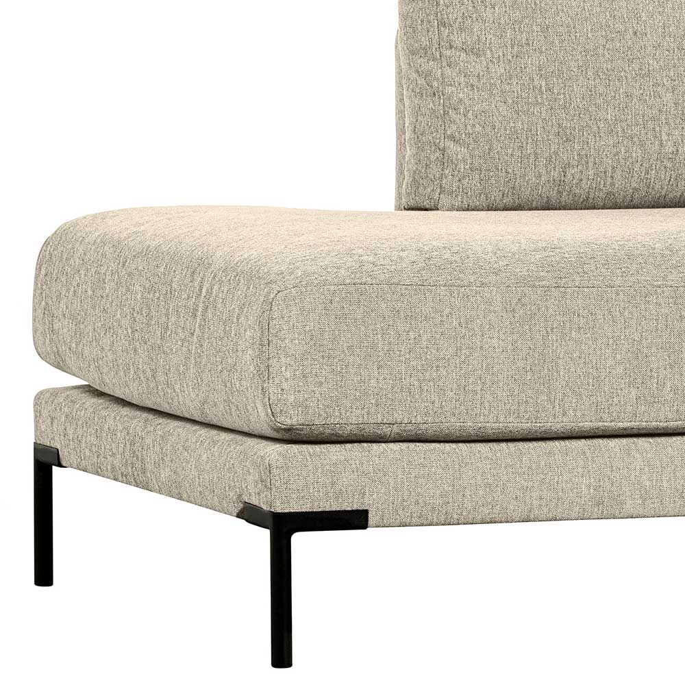 Sofamodul Lounge rechts in Beige - Guerrero