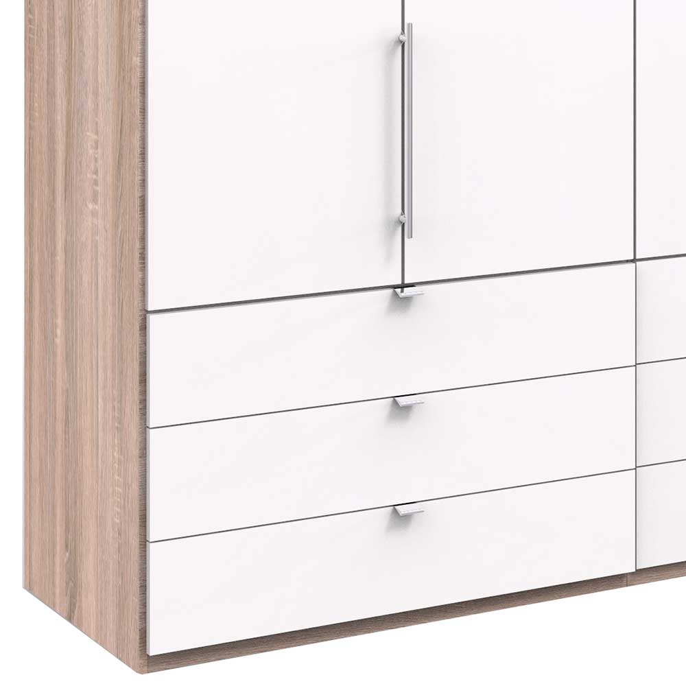 Moderner Schlafzimmerkleiderschrank in Weiß - Vaclyn