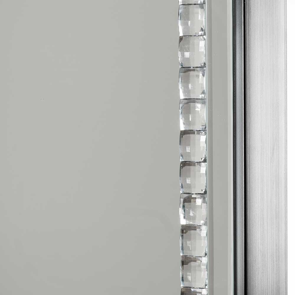 35x120x9 cm Schmuckschrank mit Spiegel-Schiebetür - Calocta