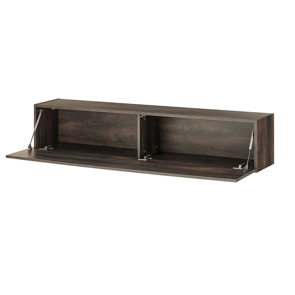 Wohnzimmer Oberschrank in Eiche Dunkel - Mundo