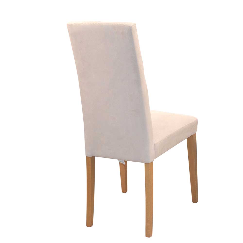 Eleganter Stuhl in Beige - Mero (2er Set)