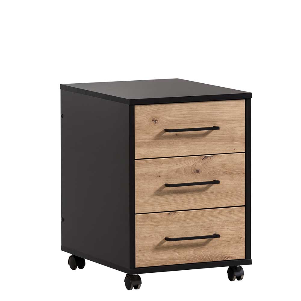Komplettes Arbeitszimmer Möbelset - Evasilica (siebenteilig)