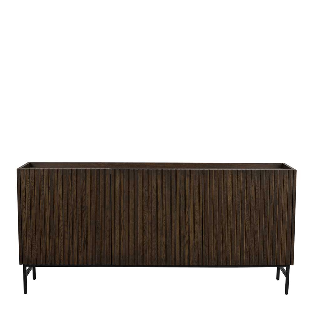 Sideboard in Eiche Dunkelbraun Furnier - Rubrin