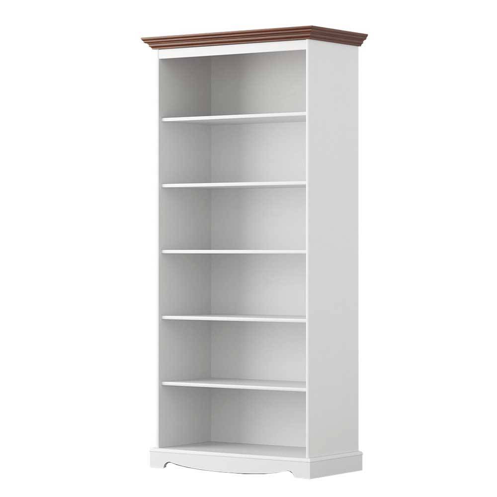 Landhaus-Bücherregal mit sechs Fächern - Manipur