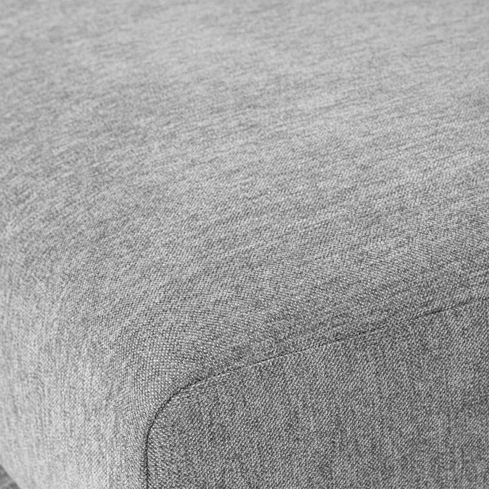 Modulares Sofa Lounge links in Hellgrau - Horedion