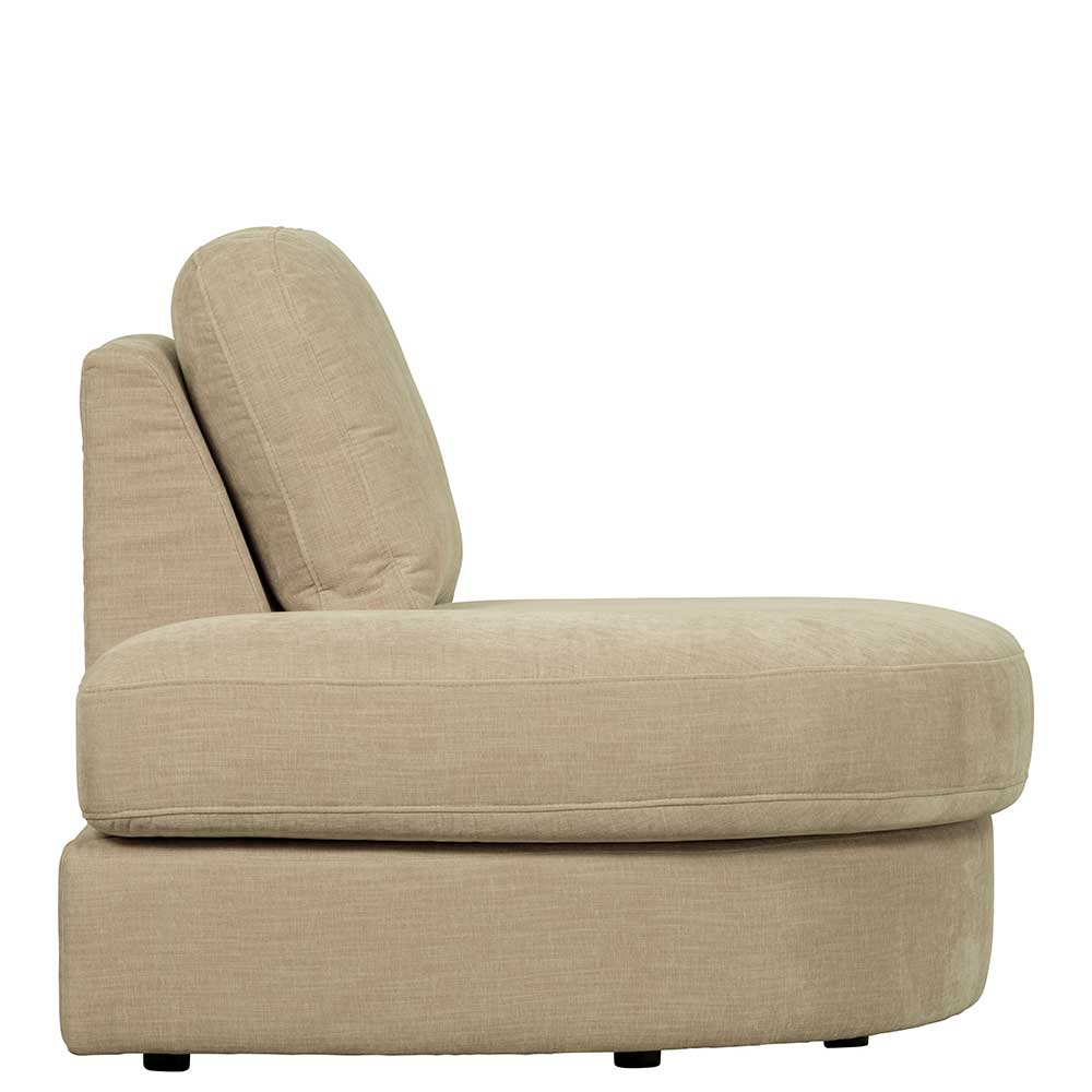 Modulsofa Abschlusselement mit Rundung links - Zirova