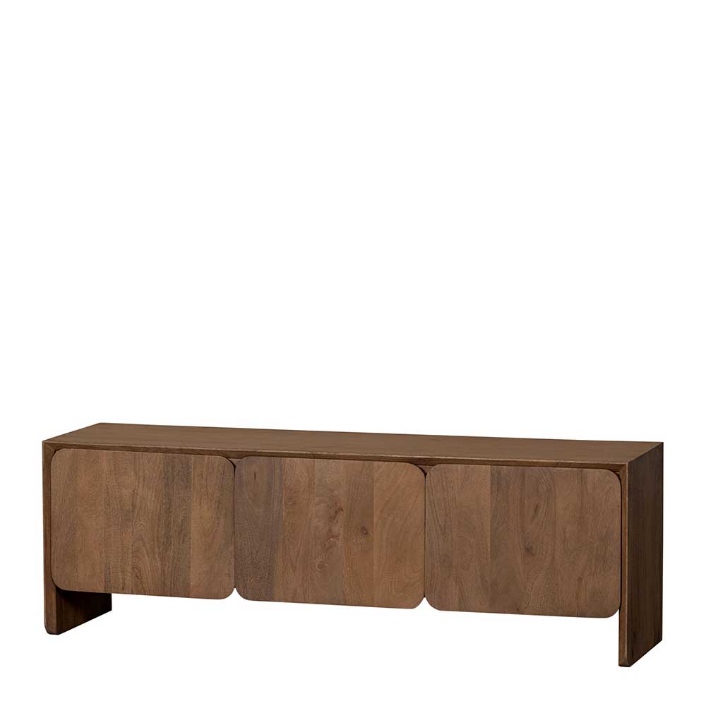 Retro TV Kommode aus Mangobaum Massivholz - Ambros