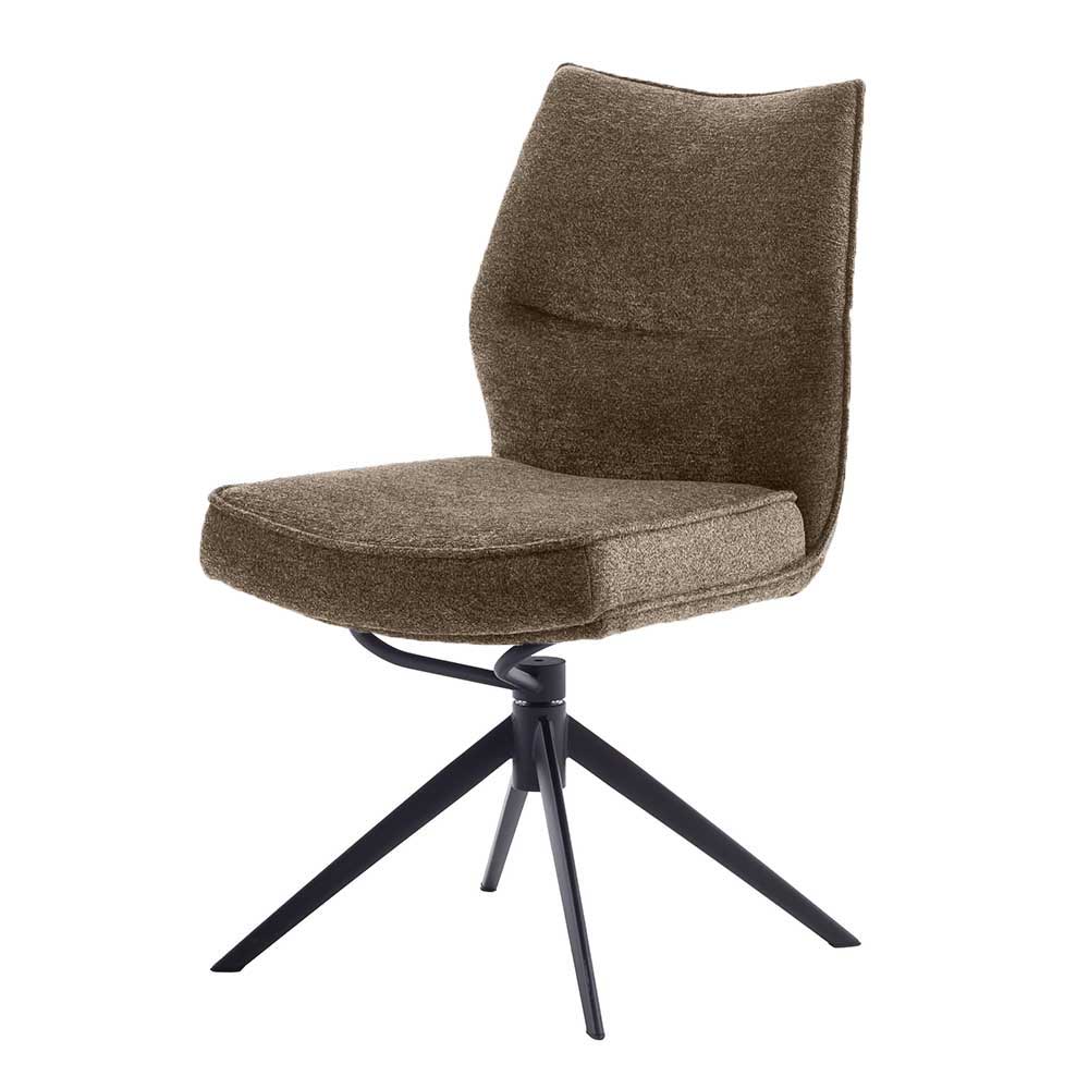 Küchenstuhl um 360 Grad drehbar - Manore (2er Set)