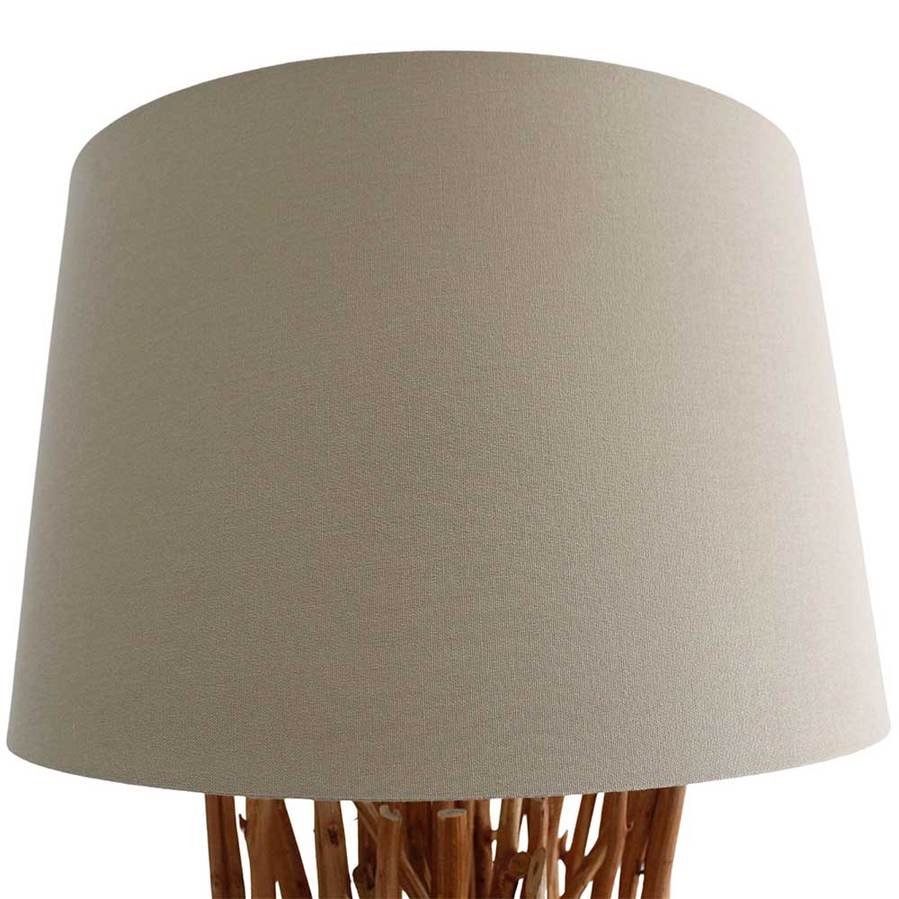 Stehlampe mit Fuß aus Treibholz Ästen - Duffy