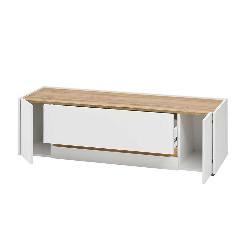 Wohnzimmer Anbauwand 340 cm breit - Nonessia (fünfteilig)