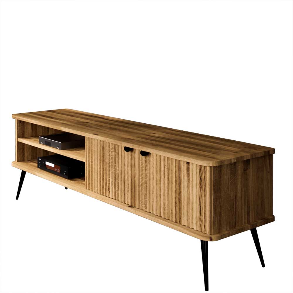 TV Board mit zwei Fächern und zwei Türen - Casarius