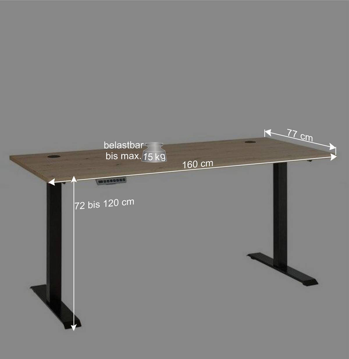 Office Einrichtung Möbelset - Kuetra (fünfteilig)