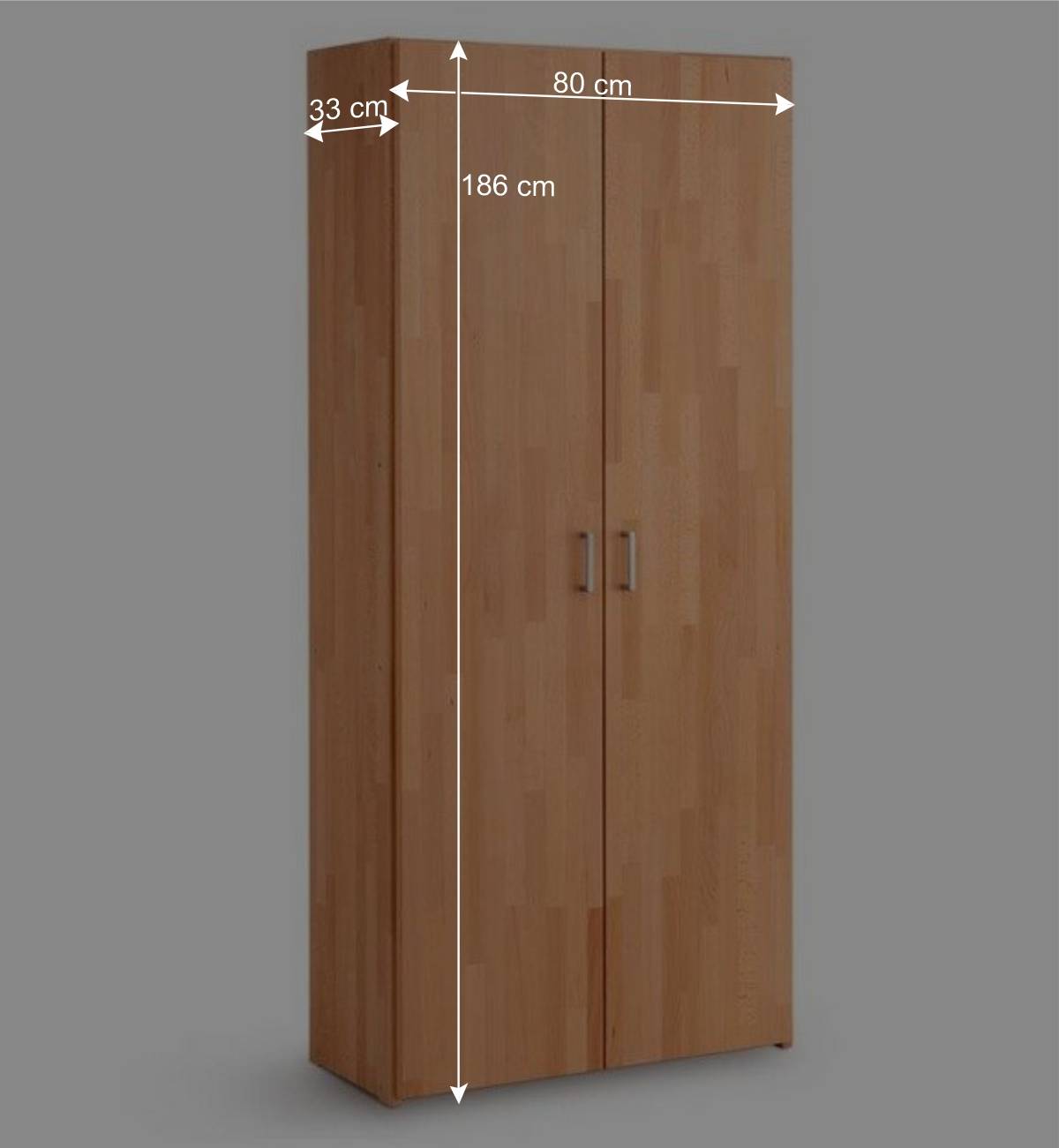 Büro Ordnerschrank aus Buche Massivholz - Bash