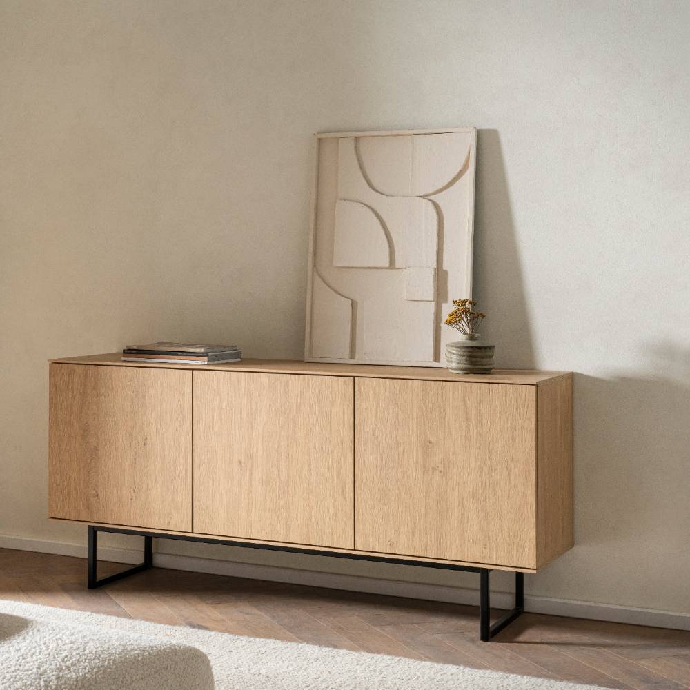 Highboard und Lowboard Set - Jaskin (zweiteilig)
