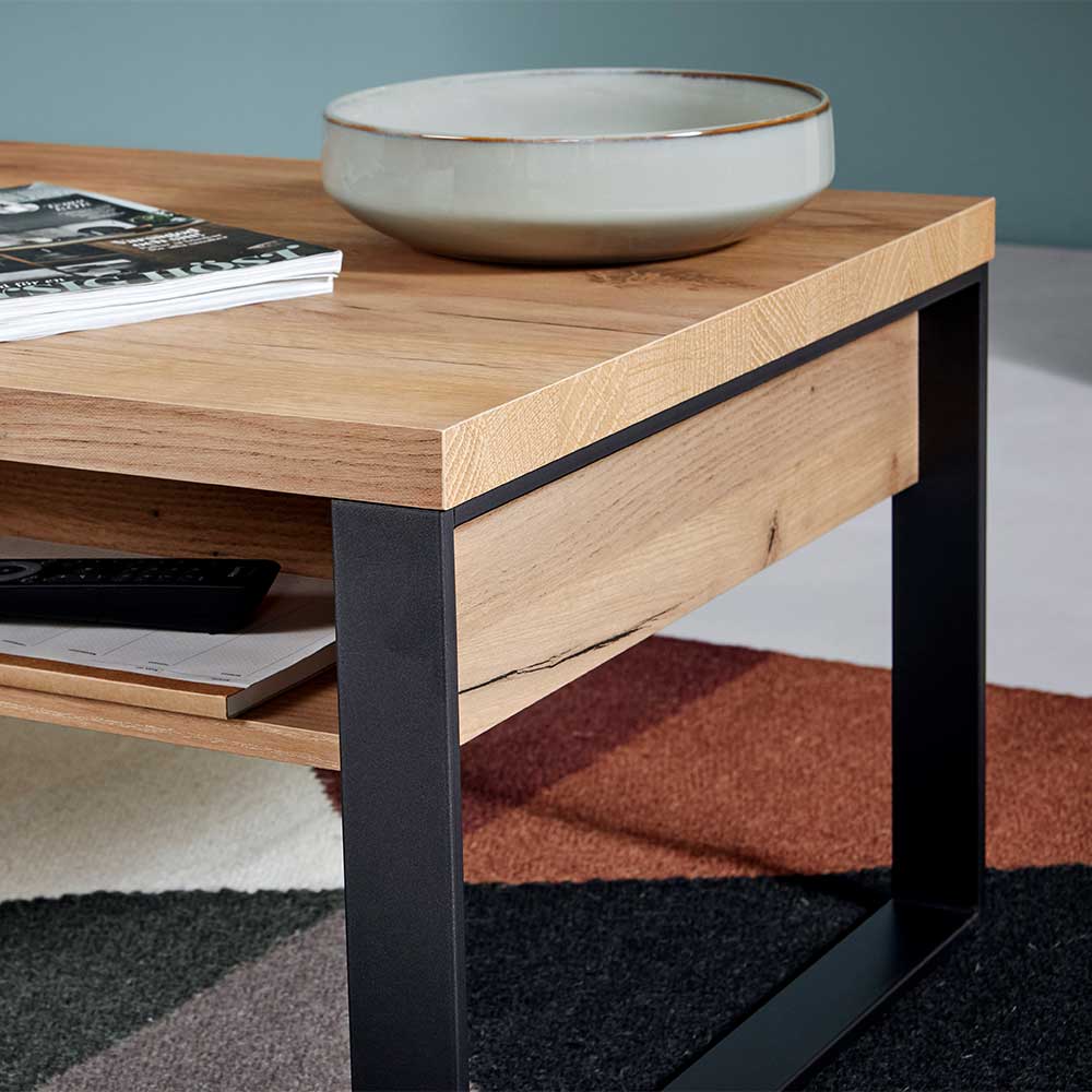 Wohnzimmer Tisch mit zwei Schubladen - Ilvensa