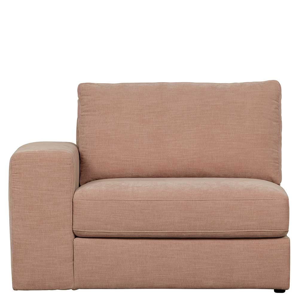 Modulcouch Endmodul mit Armlehne links - Iliana