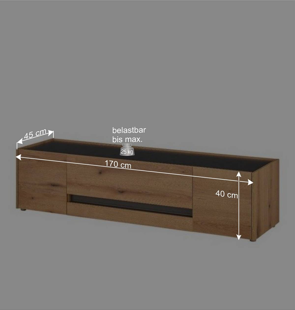 TV Wohnwand Möbel Set - Colomania (vierteilig)