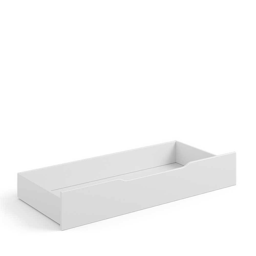 Landhausbett in Weiß lackiert - Indico