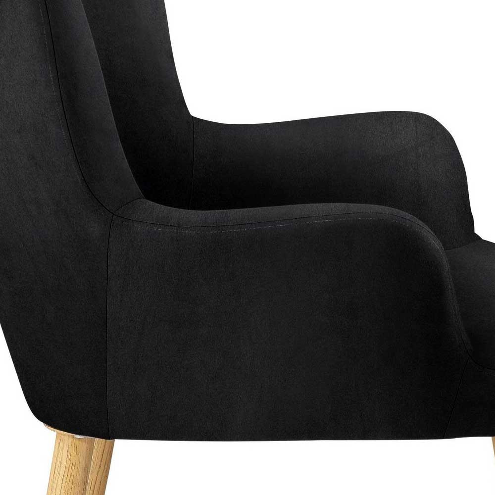 Moderner Sessel mit Hocker - Daylight (zweiteilig)