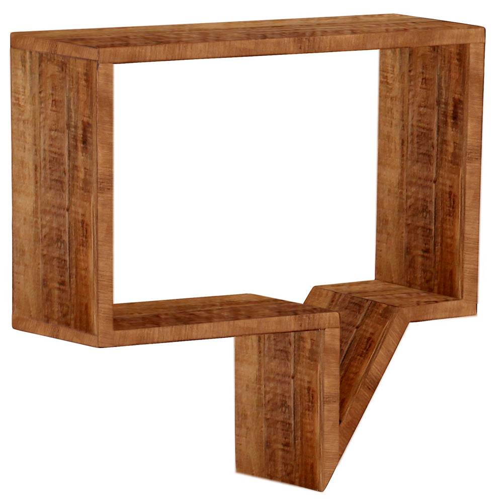 Holzregale Sprechblasen Design - Charlie (zweiteilig)