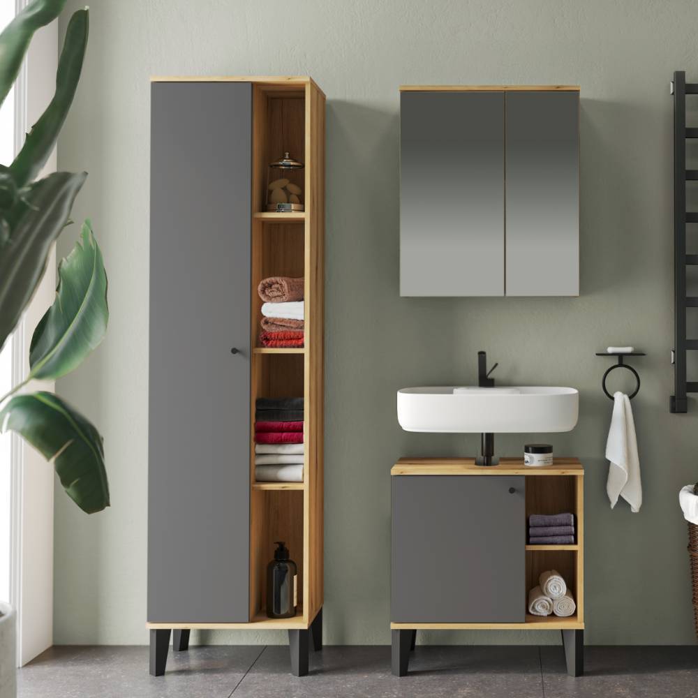 Badmöbel Kombination modern - Niniana (dreiteilig)