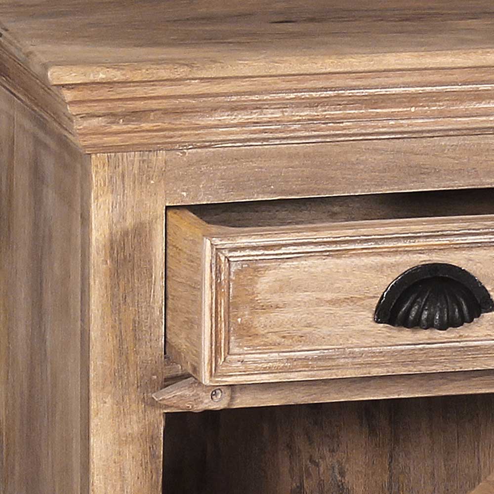 Romantische Badmöbel aus Holz - Runiasa (fünfteilig)