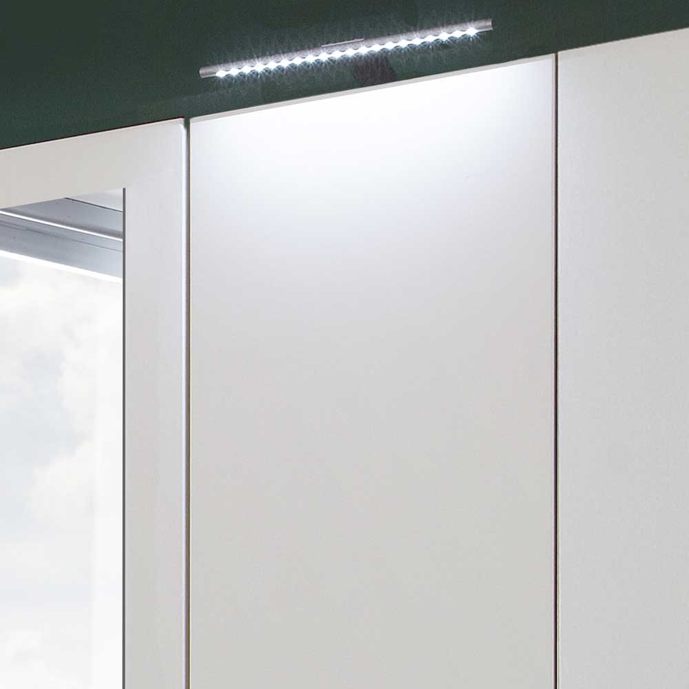 Schlafzimmerschrank mit 6 Türen und Schubladen - Classima