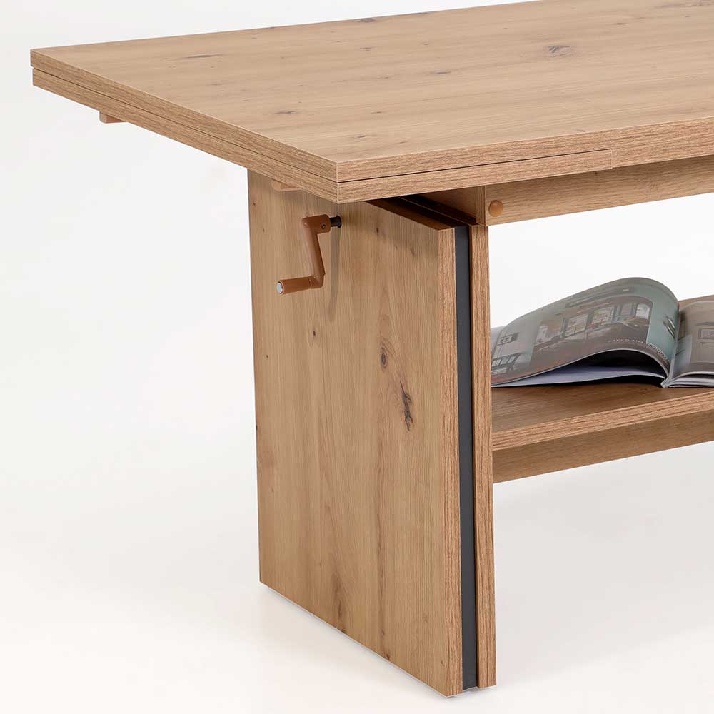 Funktioneller Couchtisch in Wildeiche - Kengo VI