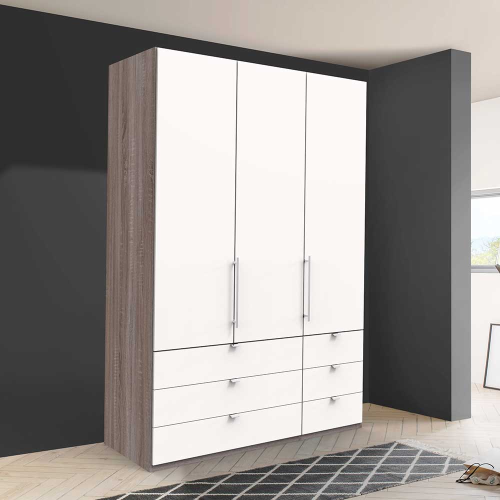Schlafzimmer Kombi-Schrank mit sechs Schubladen - Tivierto