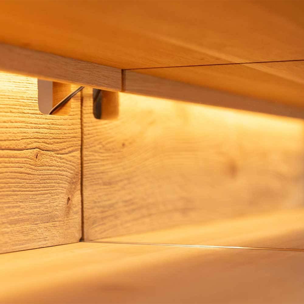 Eichenholz TV Lowboard in modernem Design - Judita