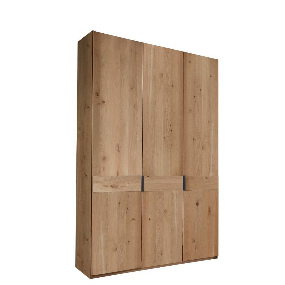 Teilmassiver Schlafzimmer-Kleiderschrank 3-türig - Yanicas