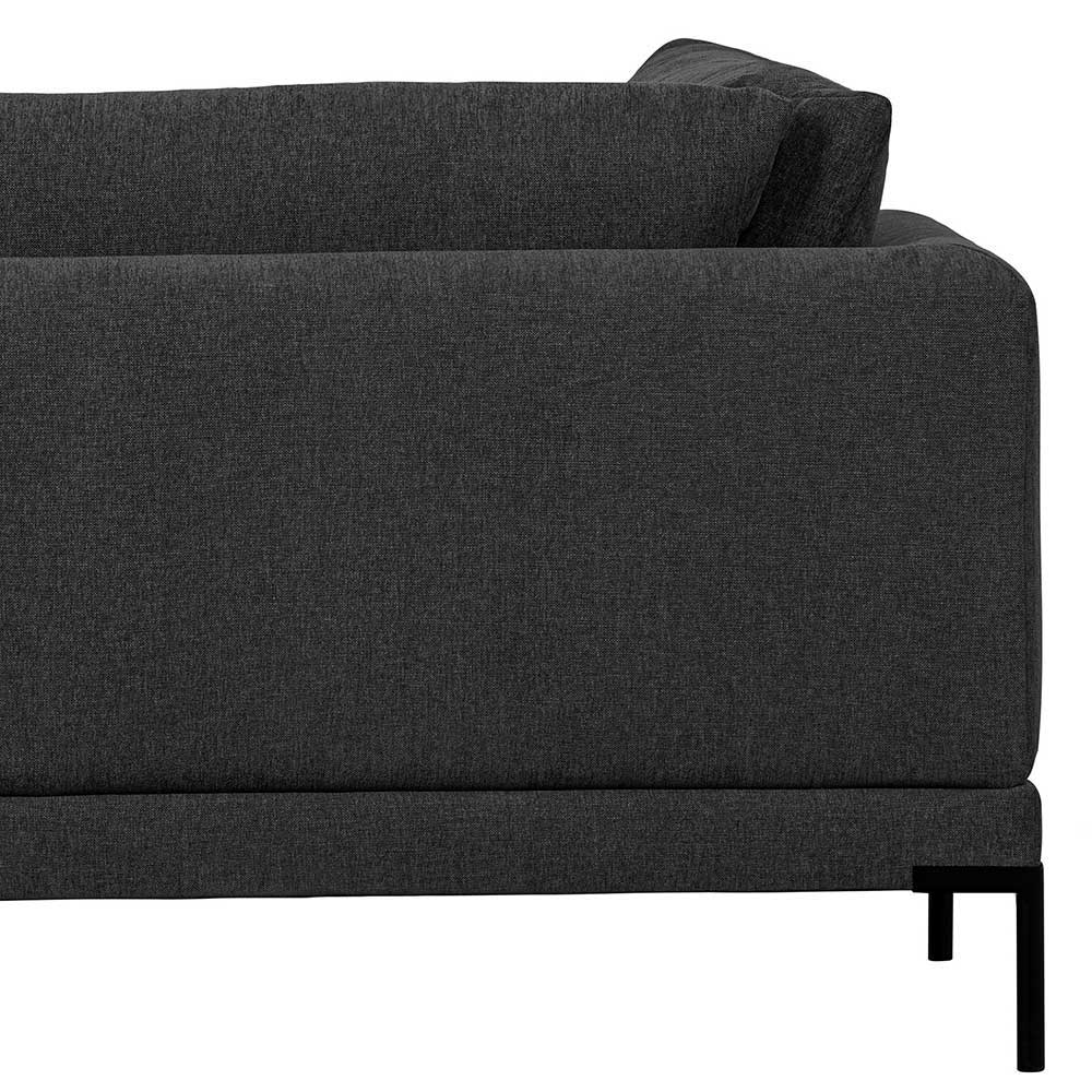 Dunkelgraues Lounge Element links - Marietta