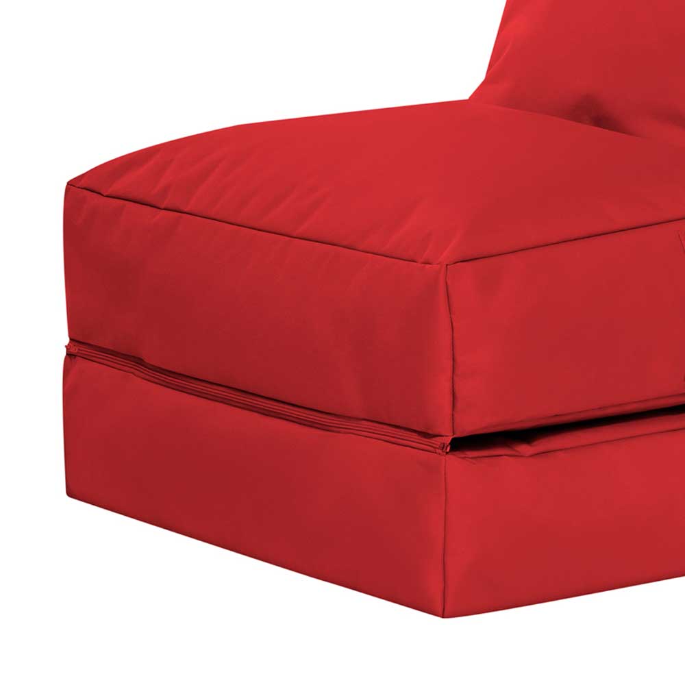 Liege Sitzsack Marlene in Rot