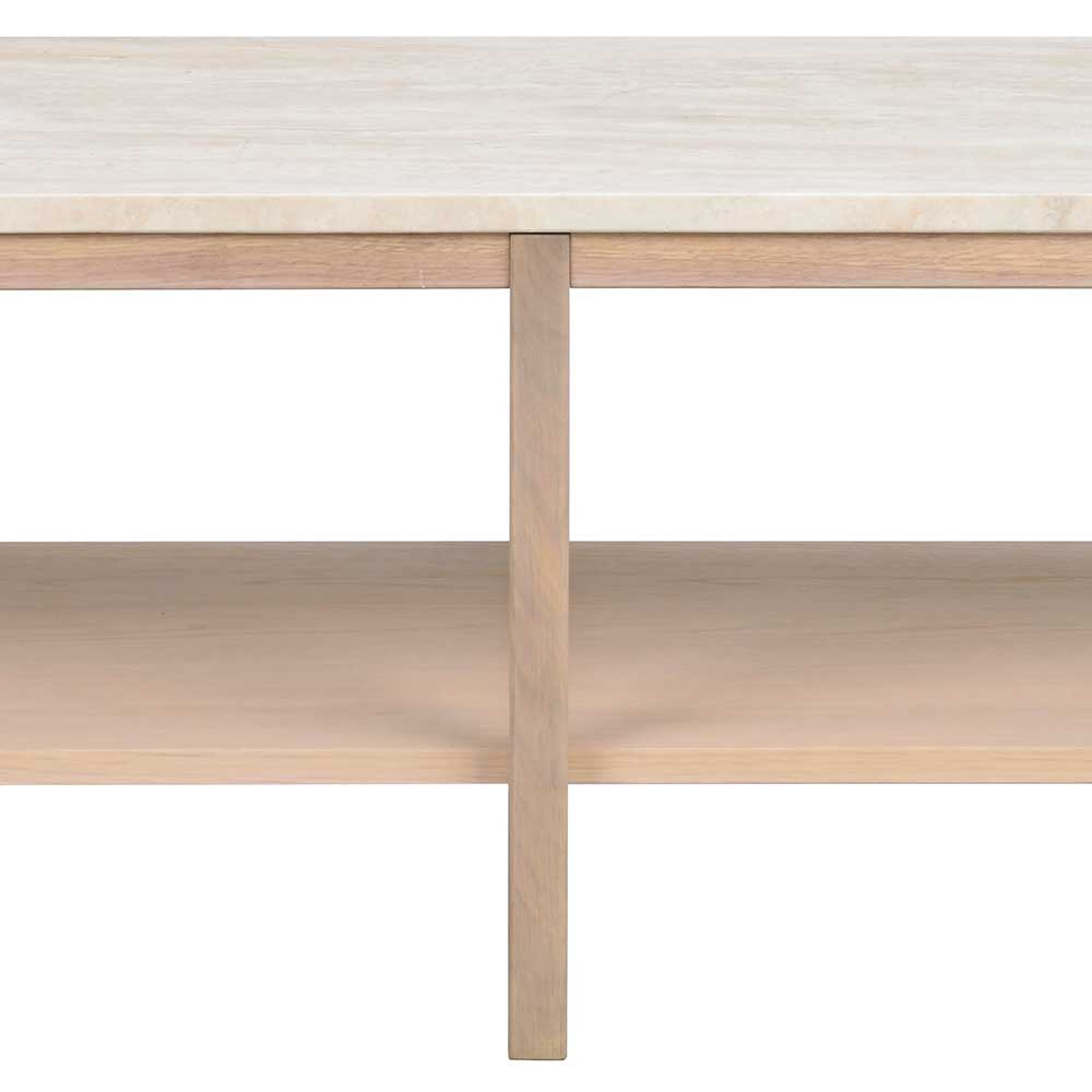 Travertin Couchtisch 140x45x60 cm - Brectan