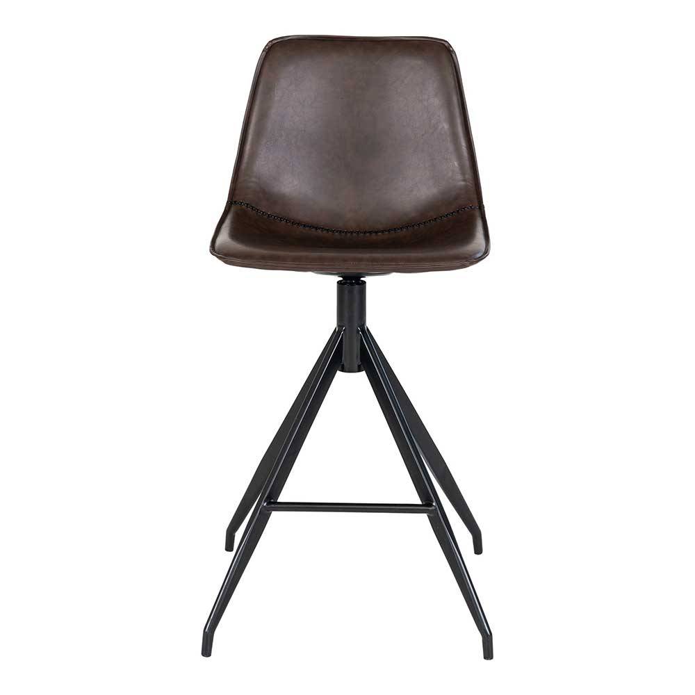Drehbare Barstühle mit Sitzschale - Italy (2er Set)