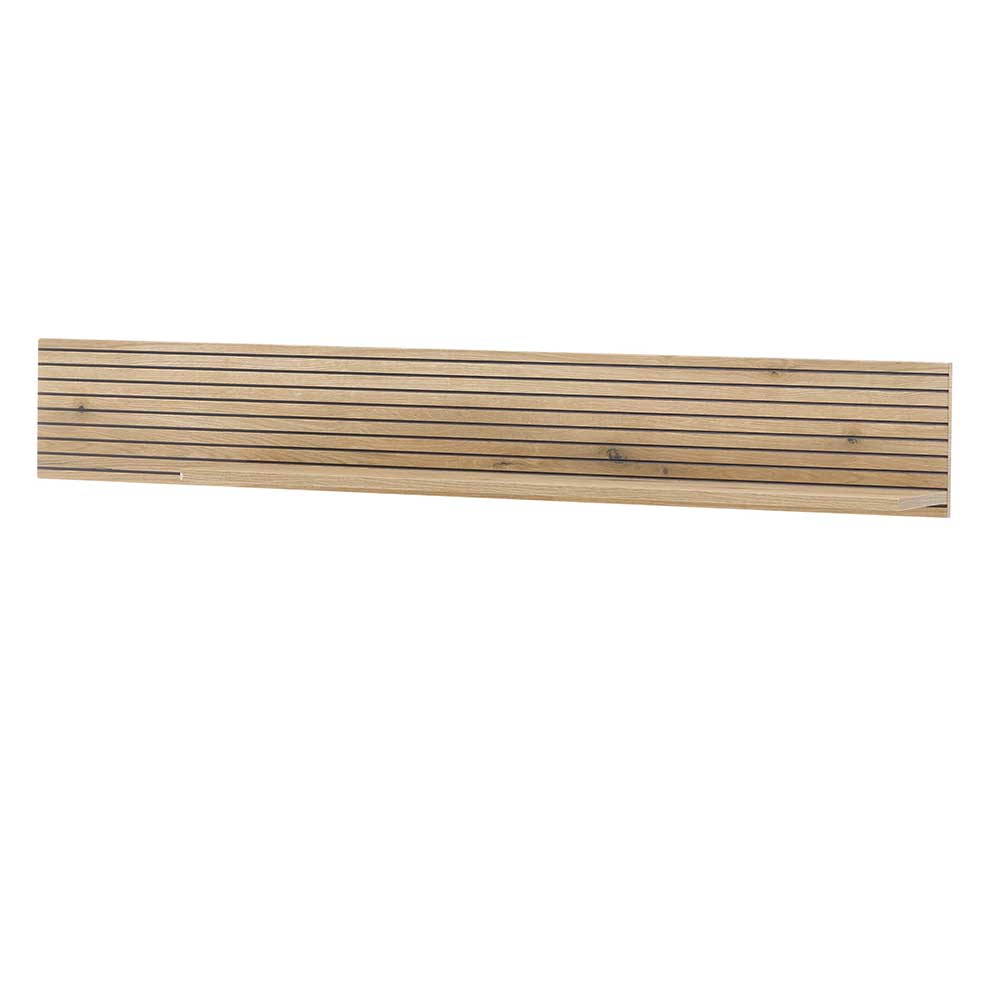 Wohnzimmer Hängeboard in Wildeiche Optik - Nenaloro