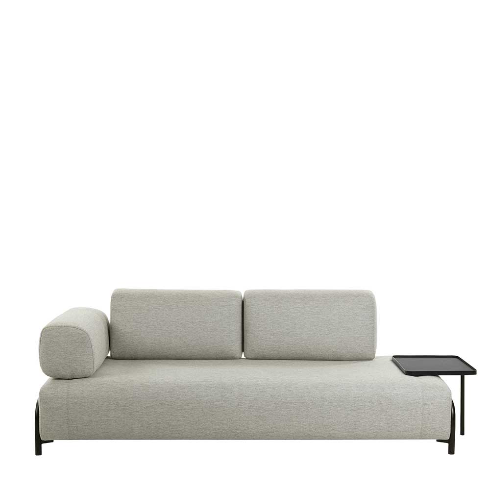 2-Sitzer Sofa mit Tisch & Armlehne - Adaliz