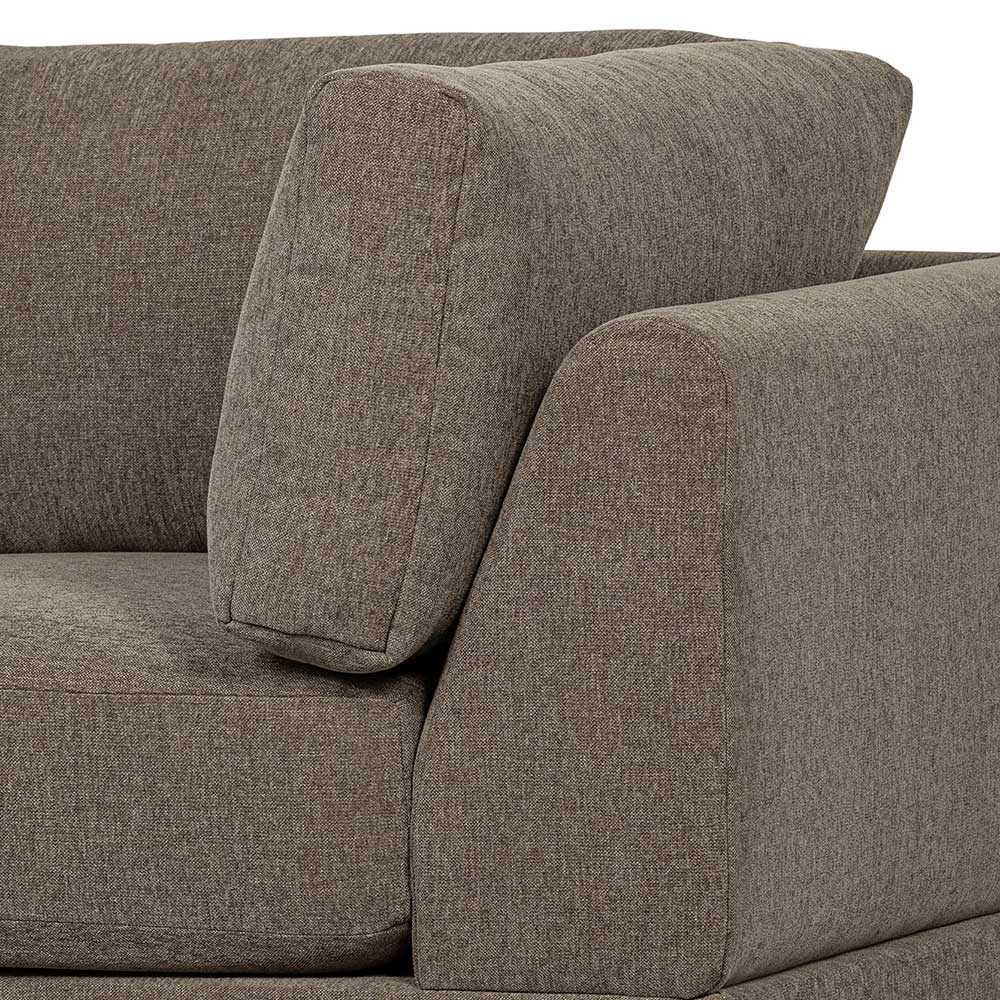 Sofamodul Eckelement in Taupe - Birte