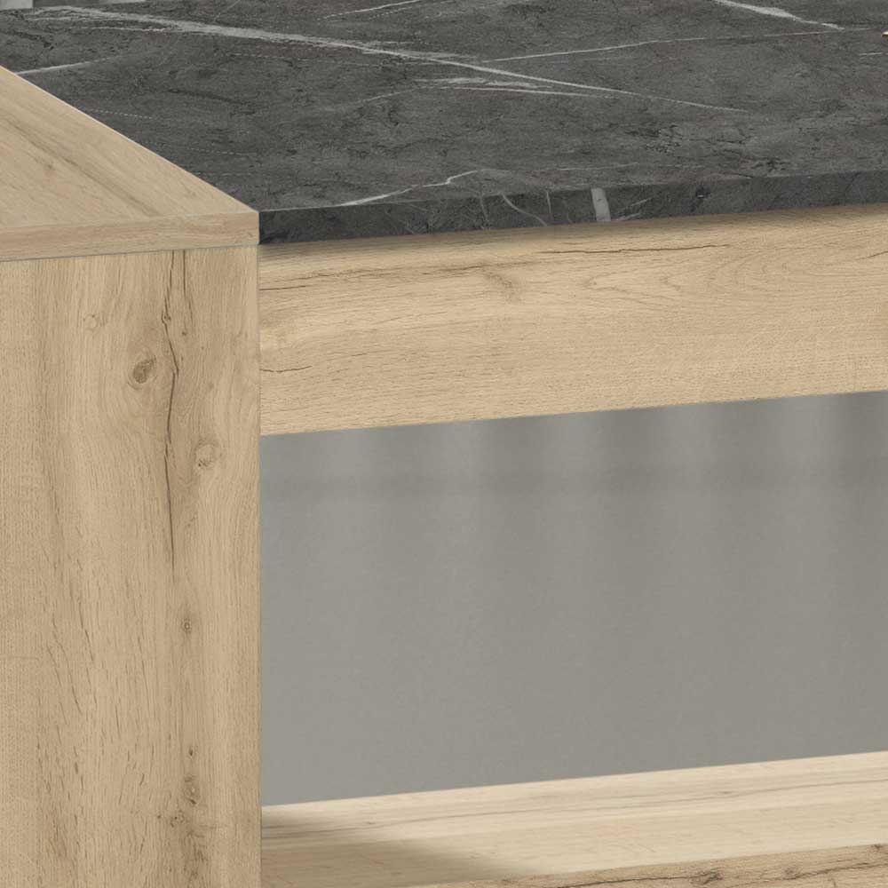 Designer Wohnzimmertisch mit Aufbewahrungsfach - Joshua