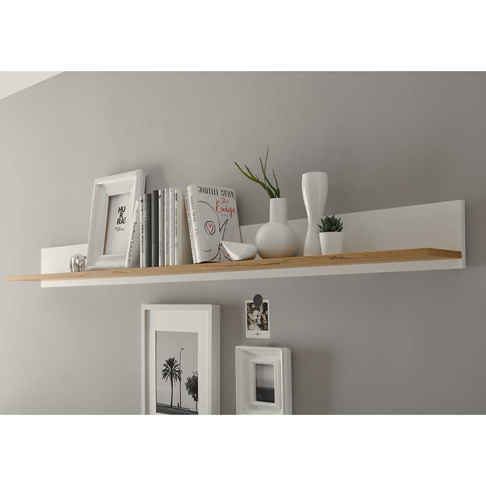 Wohnzimmer Anbauwand 340 cm breit - Nonessia (fünfteilig)