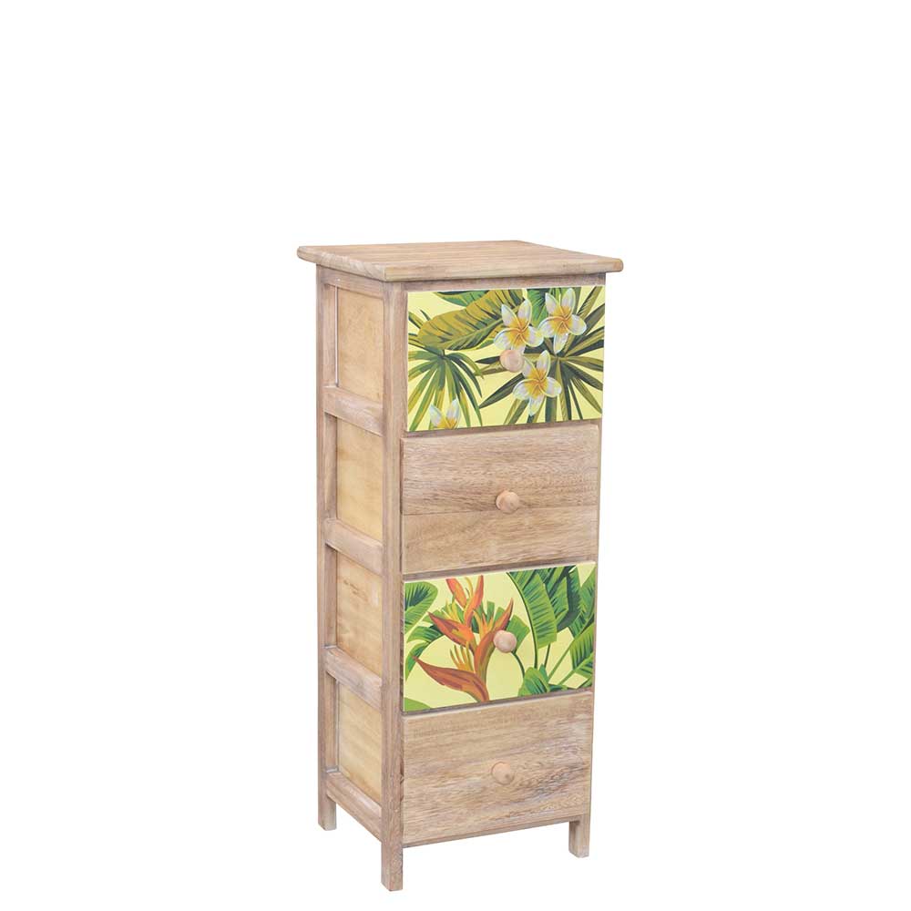 Dschungel Design Kommode 30x77x25 cm - Animaria