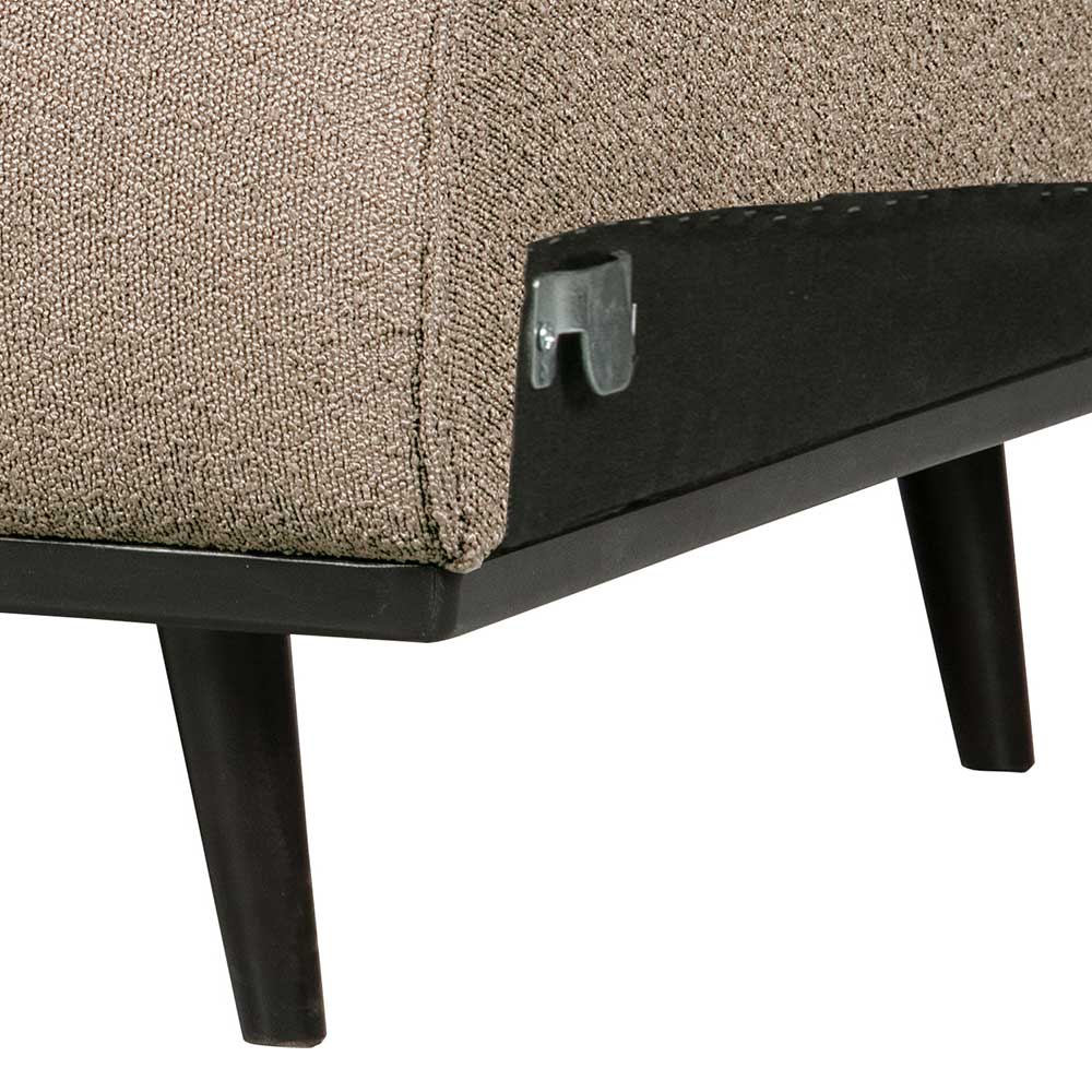Einsitzer Sofa-Modul in Beige Boucle - Arnia