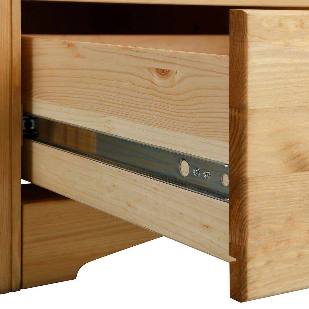 Holz Landhaus Schrank mit Schiebetüren - Vocoja