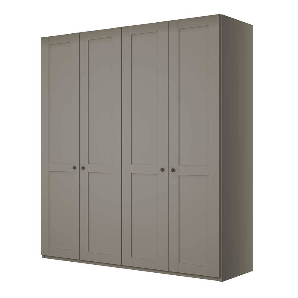 Modern Country Schlafzimmerschrank in Hellgrau - Ridonna