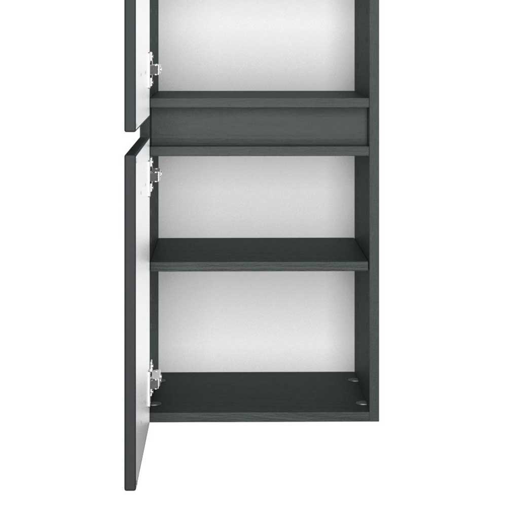 Grauer Badschrank 40x135x35 cm - Cathyl