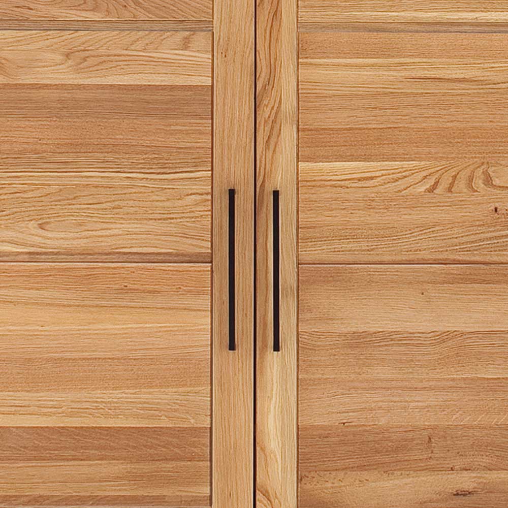 Wildeiche Schlafzimmerschrank massiv - Zaisan