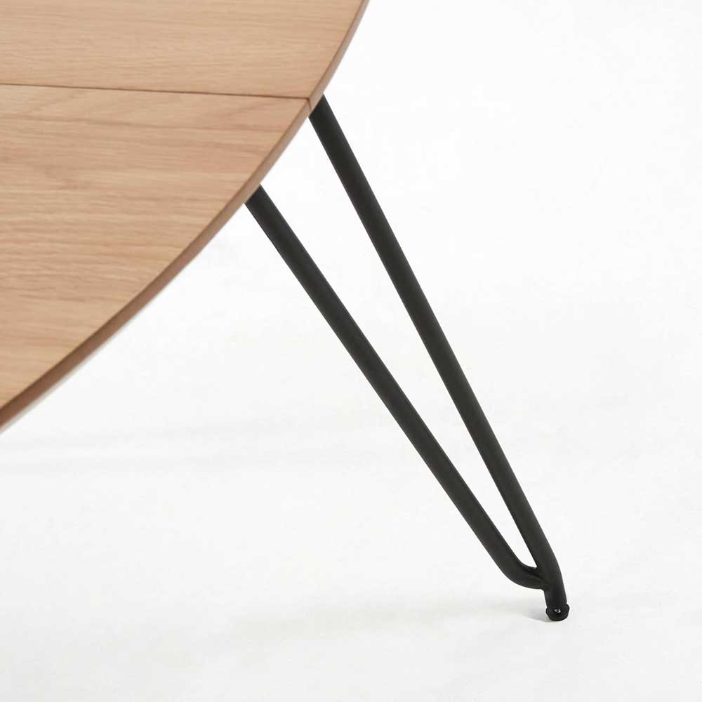 Auziehbarer Retro Tisch in Rund & Oval - Scope