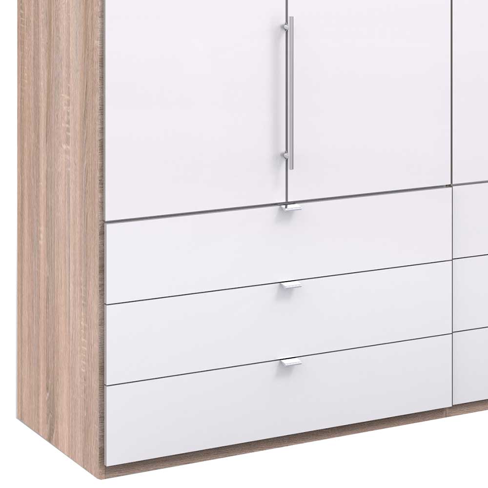 Kompakter Schlafzimmerschrank 200cm breit - Bosays