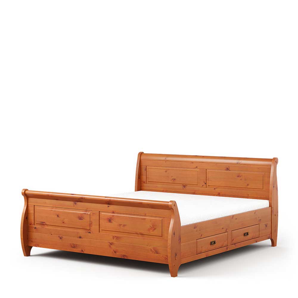 Landhausbett mit Schubladen - Lusanne